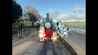 The Heelers Visiting the Statfold Barn Railway: Day Out With Thomas 