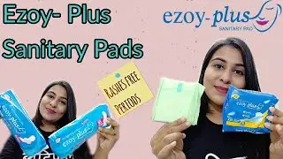 Ezoy - Plus Sanitary Pads Review | Rashes Free | Affordable Pads | Made in India | The Shubhi Tips!!
