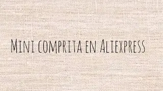 MINI COMPRITA EN ALIEXPRESS PARA PUNTO DE CRUZ.