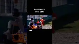 Toto When He Sees Latifi 😂