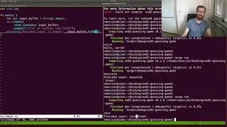 OxidingCode [03] Introducing loops, random numbers, and input from users. Coding a guessing game.