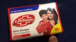 Красное мыло Lifebuoy &mdash; всего 10 кусков мыла для защиты от микробов, распаковка с ценой