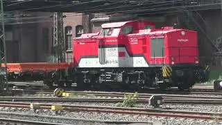 Güterzüge Teil 33 Hamburg - Harburg mit Rhein Cargo, SBB, Captrain , VPS Stadler  u.s.w.