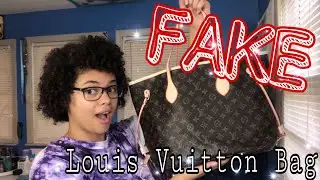I Bought a FAKE Louis Vuitton Neverfull MM | iOffer Review