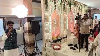 Atthai tapasvi sanjhi femily celebration song live by Pradeep joshi nd sneha chedda