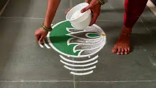 Easy padikolam designs| Simple muggulu designs| easy rangoli designs| Beginners kolam