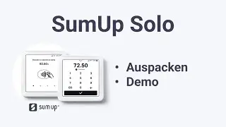 SumUp Solo – Auspacken und Inbetriebnahme