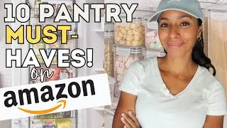 10 Amazon Pantry Organizers that WORK! Pantry Organization Ideas