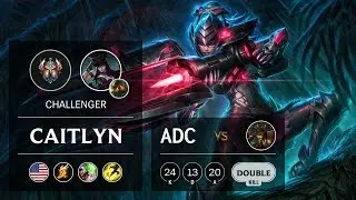 Caitlyn ADC vs Cassiopeia - NA Challenger Patch 10.2