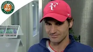 Roger Federer happy to be in Paris