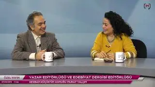 Okuma Kültürleri: Yazar editörlüğü ve edebiyat dergisi editörlüğü Konuk: Murat Yalçın