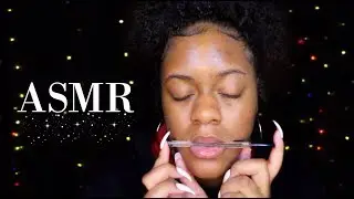 ASMR | MOUTH SOUNDS + Pen & Spoolie Nibbling/Chewing !🤤😬