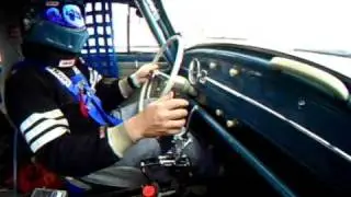Muffler Mike in car, JCL shifter, Trans West box, 62 VW