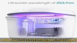 UV Light Sanitizer | UV Box Sanitizer | Conveniently Sanitizes in Minutes | Large Capacity | No Cle