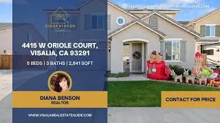 4415 W Oriole Court, Visalia, CA 93291 Homes For Sale