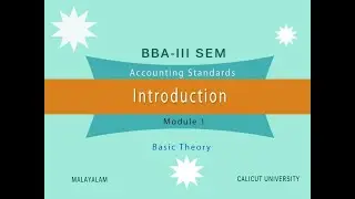 III sem BBA - Corporate Accounting - Ch1 - Meaning of Standards
