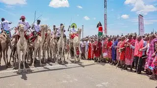 PCS  Mudavadi grace 31st Edition of the Maralal International Camel Derby at Yare Grounds in Maralal