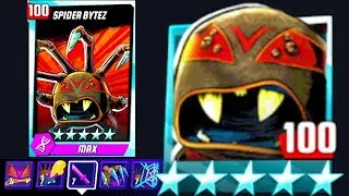 Spider Bytez Platinum Max Level 100 Tier 7 | TMNT Legends
