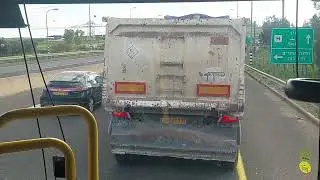 צומת מחניים לצפת דרך הכבישים 90 ו-8900 Mahanayim jct to Safed via roads