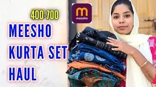 2025 Trending Meesho Kurta Sets Haul ❤️🫰