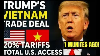 Trump&rsquo;s Vietnam Trade Deal EXPLAINED: 20% Tariffs, Total U.S. Access & July 9 Deadline Shock!