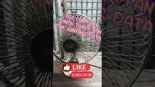 SEC company table fan winding data | Sec table fan speed problem | storme model#viral#shortvideo