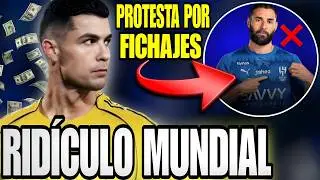 🚨 NUEVO BERRINCHE de CR7 en ARABIA 🤣 NO quiere JUGAR hasta tener más FICHAJES 💥 Se OPONE a BENZEMA❌️
