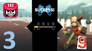 Hell Rider 3 (SGW): Ep. 3 Zone 1-2 to 1-4 Gameplay (iOS, Android)