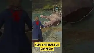 Come catturare un Graphorn su Hogwarts Legacy #hogwartslegacy #harrypotter #videogames