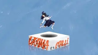 ATARASHII GAKKO! - Drama (feat. MILLI) [Official Visualizer]