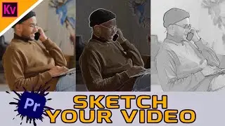 Easily SKETCH YOUR VIDEO In Premiere Pro - Basic Premiere Pro Tutorial