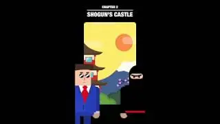 Mr Bullet. Hostages. Chapter 2 - Shogun's Castle. Levels 13 - 24. 3 Stars Walkthrough.