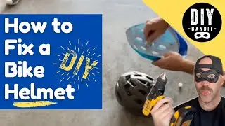 🔥  How to Fix a Bike Helmet➔ Easy & Fast Base-Plastic Cover Repair