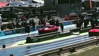 Fireball Camaro Racecar 3.84 Pass at Lights Out 8