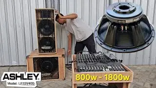 SPEAKER 15in DI BOX PARATHEL 15V400 ASHLEY #horeg #soundsystem #bocil #boxspeaker #middle #fyp #ok