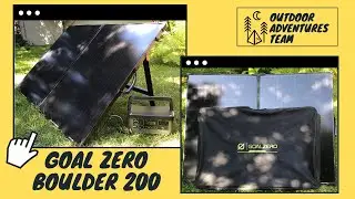 Goal Zero Boulder 200 Solar Briefcase and Yeti 500x Lithium Generator Review