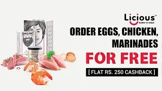 Licious Cashback Offer|Free online Non-veg product Loot offer|Licious New User Offer