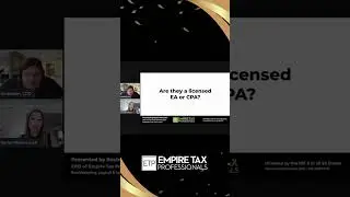 Watch Out for Unlicensed Tax Professionals #shorts