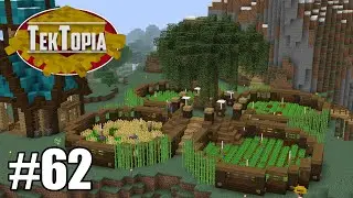 TekTopia #62 - Crop Farm (Minecraft Villager Mod)