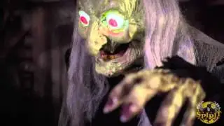 6 ft Spell Speaking Witch