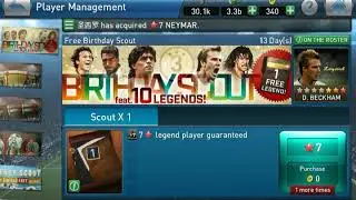 PESCM Scout Festival & Free Legend !!!