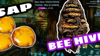 Tree sap tap & Bee hive || Ark survival Evolved mobile || Let's have some fun || Wizard Gaming