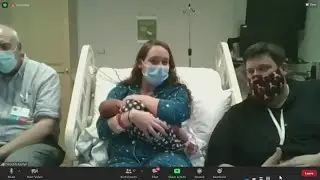 VIDEO: Parents share their story of baby being born in front seat of the car during Winter Storm
