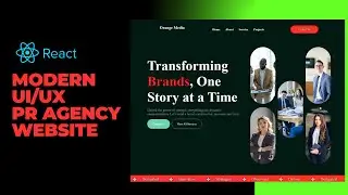 Build A Fully Responsive Modern UI/UX Website in React JS