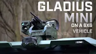 EVP&Uacute; Defence - GLADIUS MINI Remote controlled weapon station