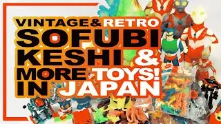 I WON ALL OF THESE IN JAPANESE ONLINE AUCTIONS! SOFUBI, KESHI & MORE!! VINTAGE & RETRO TOY HAUL!!