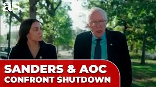 BERNIE SANDERS and AOC deliver STRAIGHTFORWARD MESSAGE on Shutdown and ACA