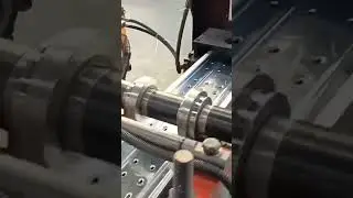 Scaffolding Steel Plank machine.