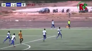 2&egrave;me But de TFC Match contre ASC Ndiambour au Stade Ngalandou Diouf