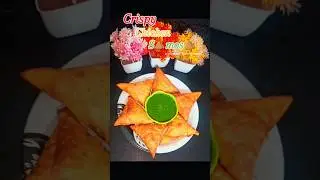 Crispy chicken samose. #homecooked #chickensamosarecipe #teatimesnacks #nonvegstarters